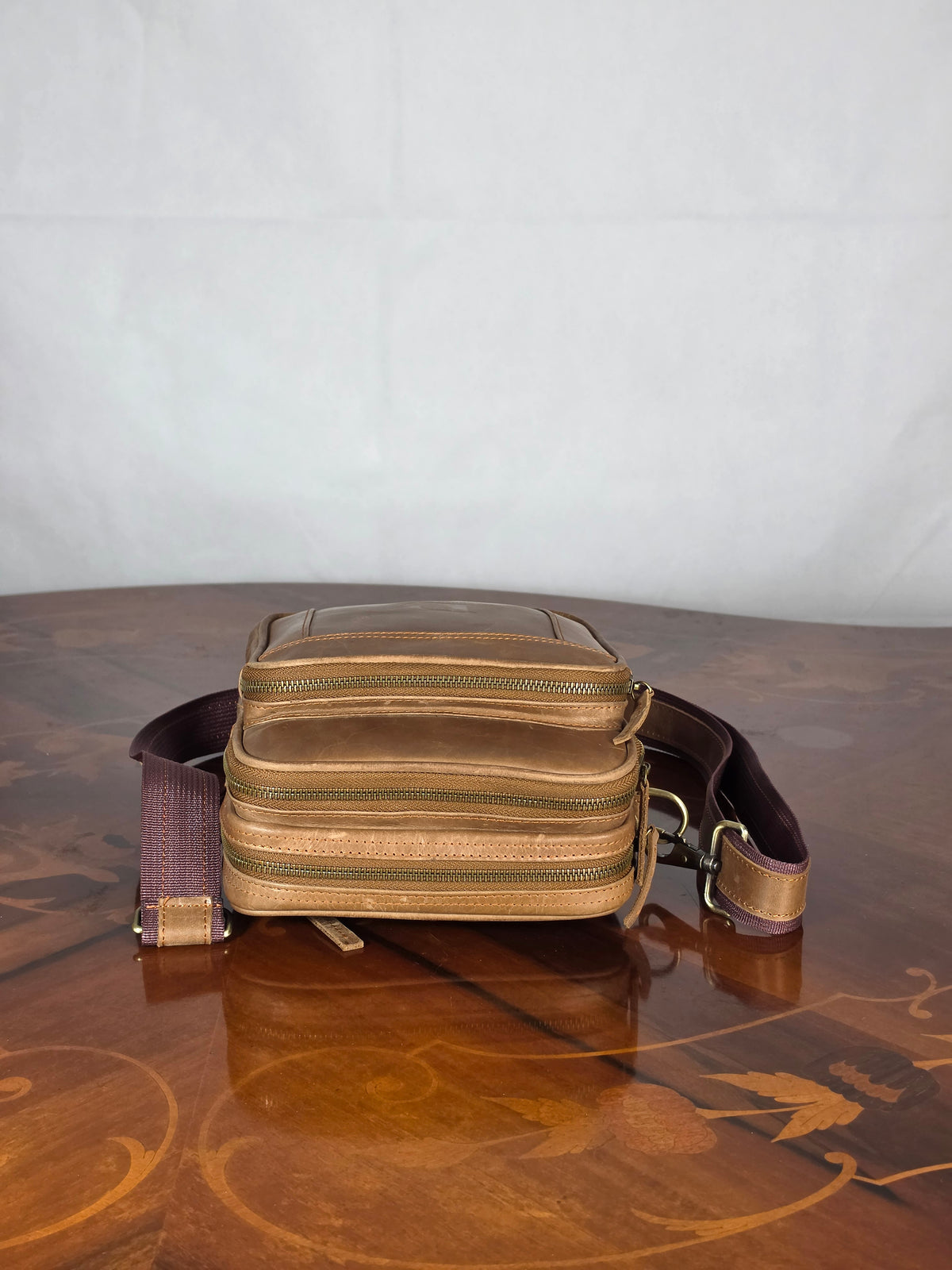 genuine leather cross body bag