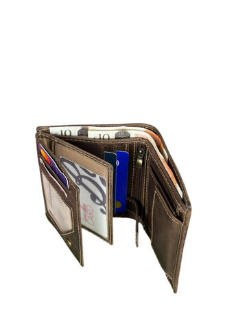 Cow Hide Crazy Horse Premium Men's Wallet