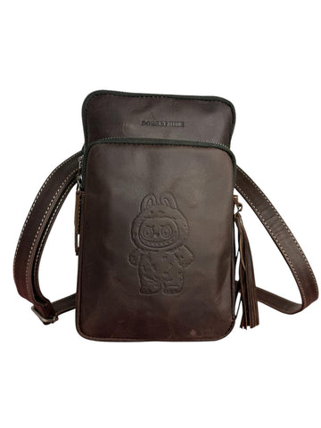 Labubu Version Genuine Leather Bag