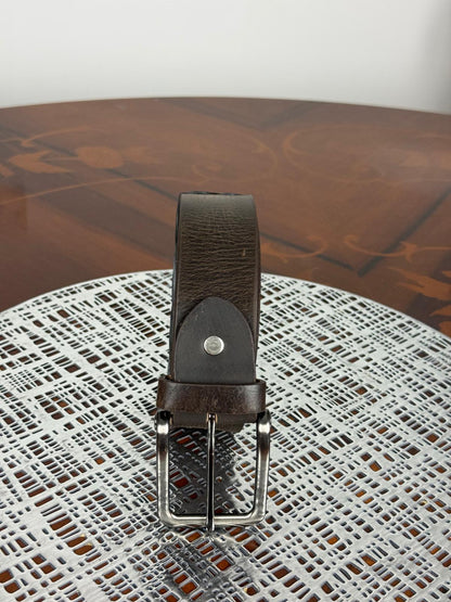 Heavy Duty Genuine Waxed Leather Handmade Belt Adjustable Durable