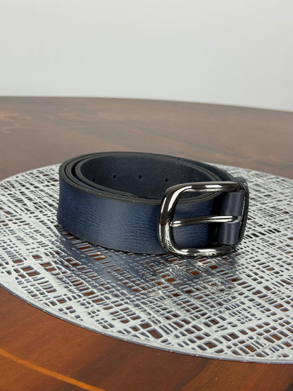 Heavy Duty Genuine Waxed Leather Handmade Belt Adjustable Durable