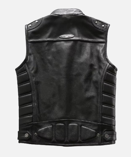 Dorset Hide Men's Genuine Leather Vest - Model MH010