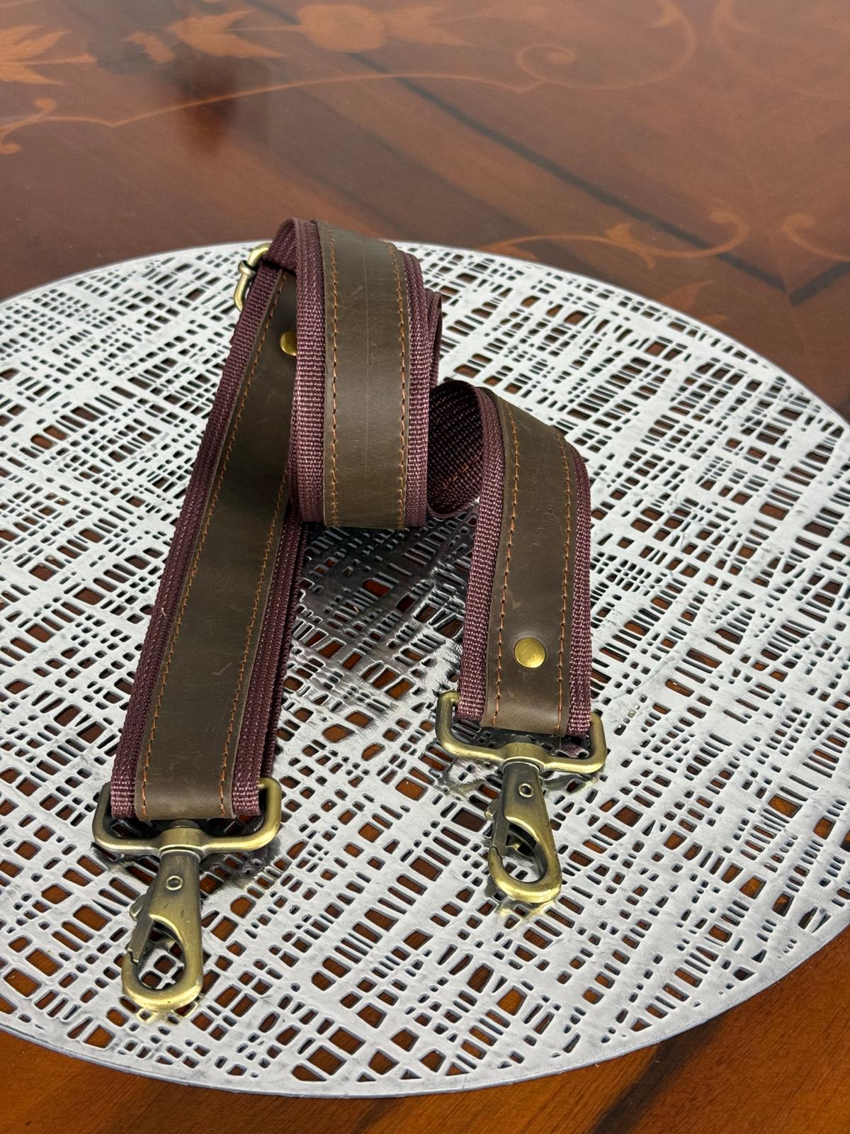 Genuine Leather Smart Replacement Strap for Handbag Crossbody Laptop Bag Purse