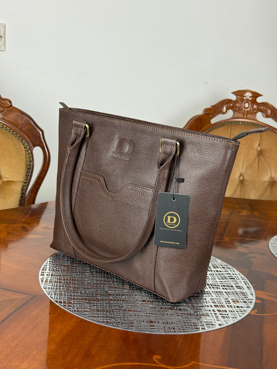 Genuine Leather Tote Bag