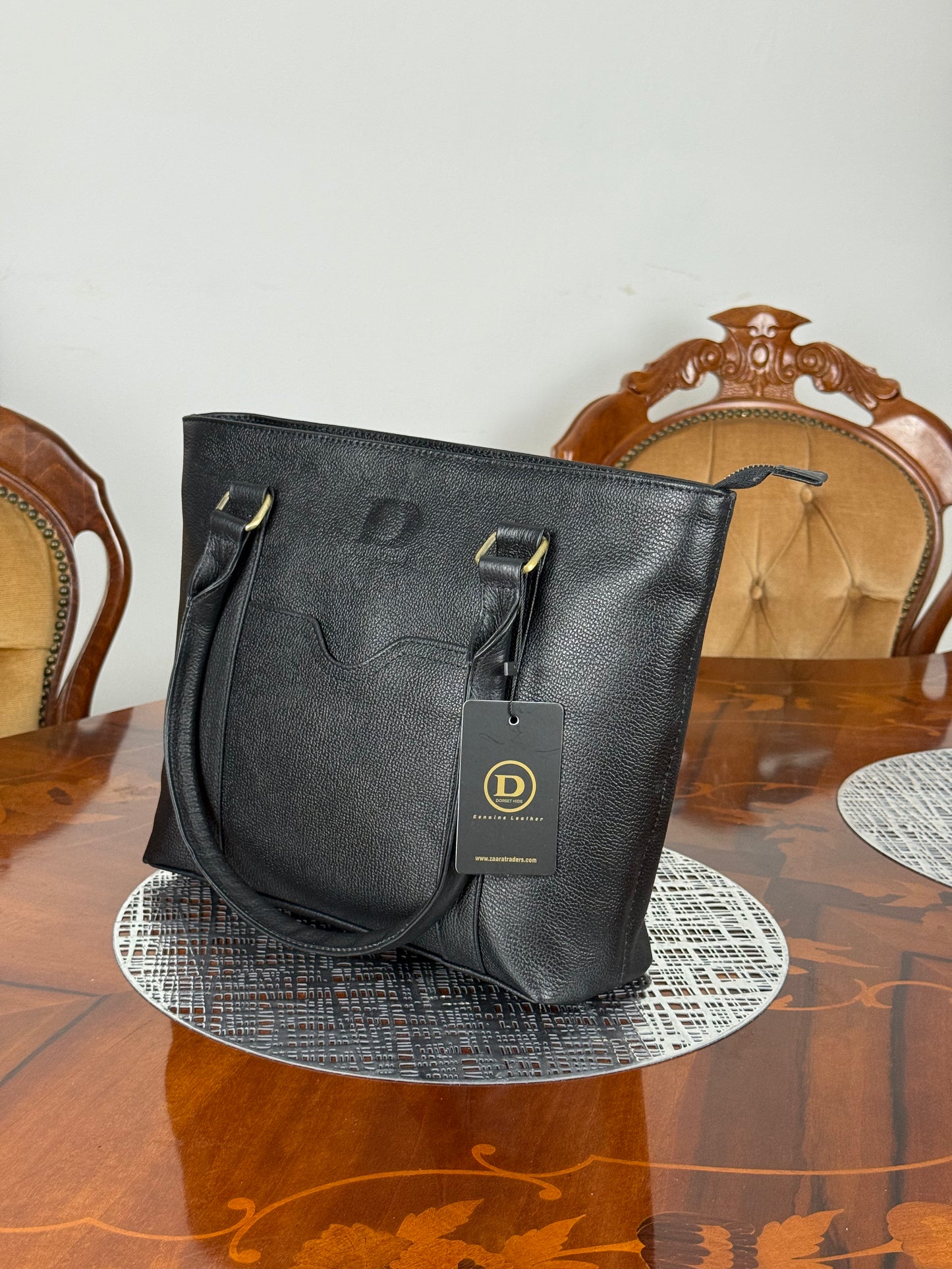Genuine Leather Tote Bag
