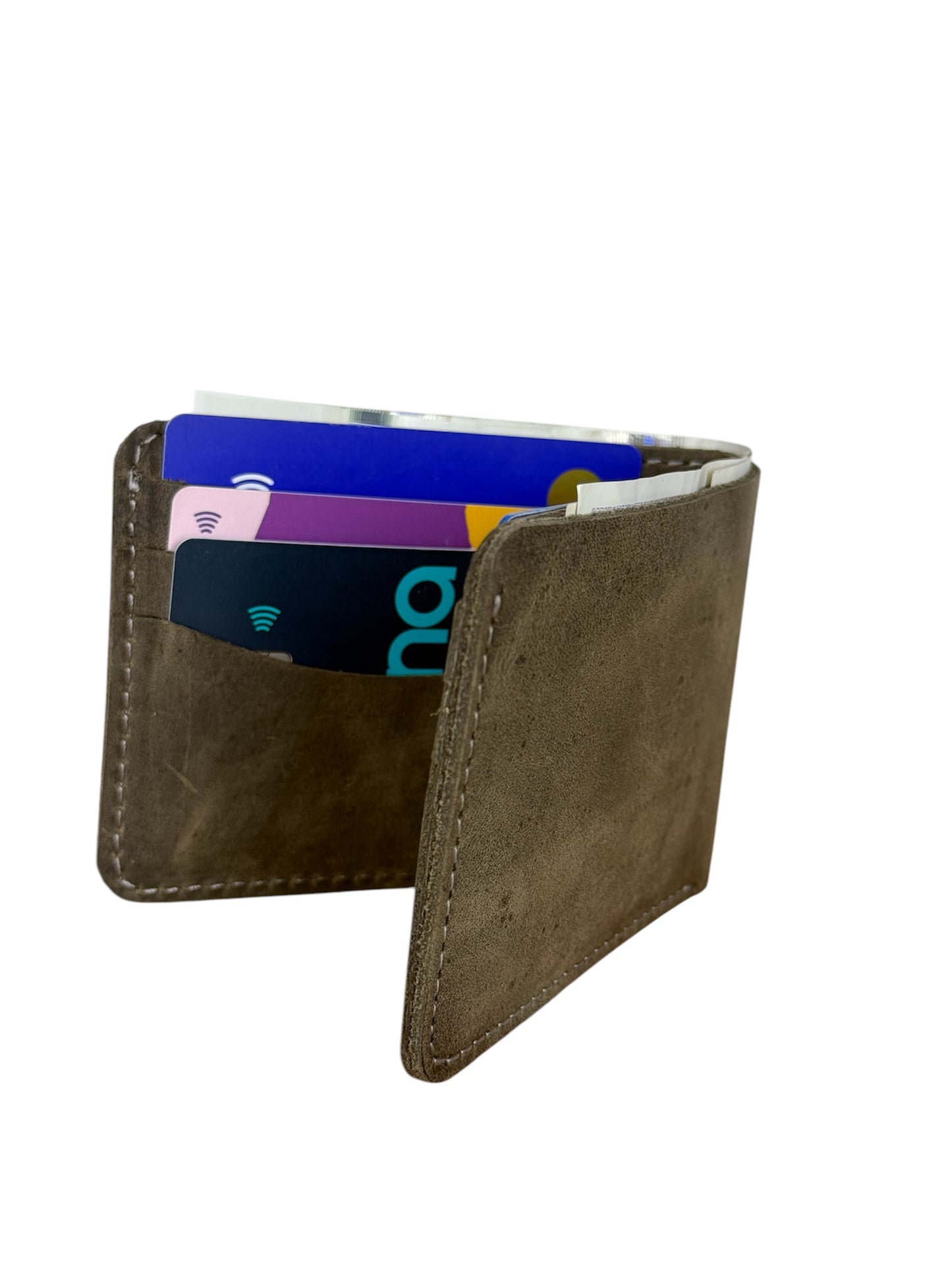 Crazy Horse Genuine Leather RFID Blocking Wallet