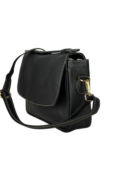 Flap Genuine Leather Crossbody Bag