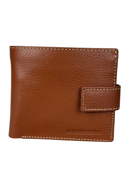 Premium Genuine Leather Tri-Fold Wallet