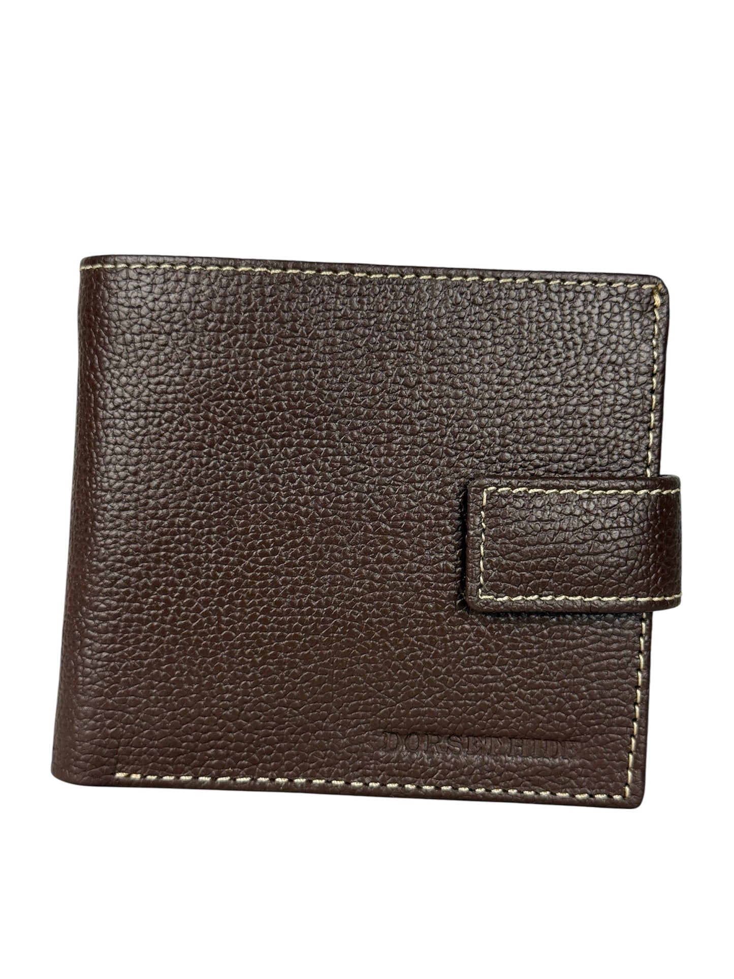 Premium Genuine Leather Tri-Fold Wallet