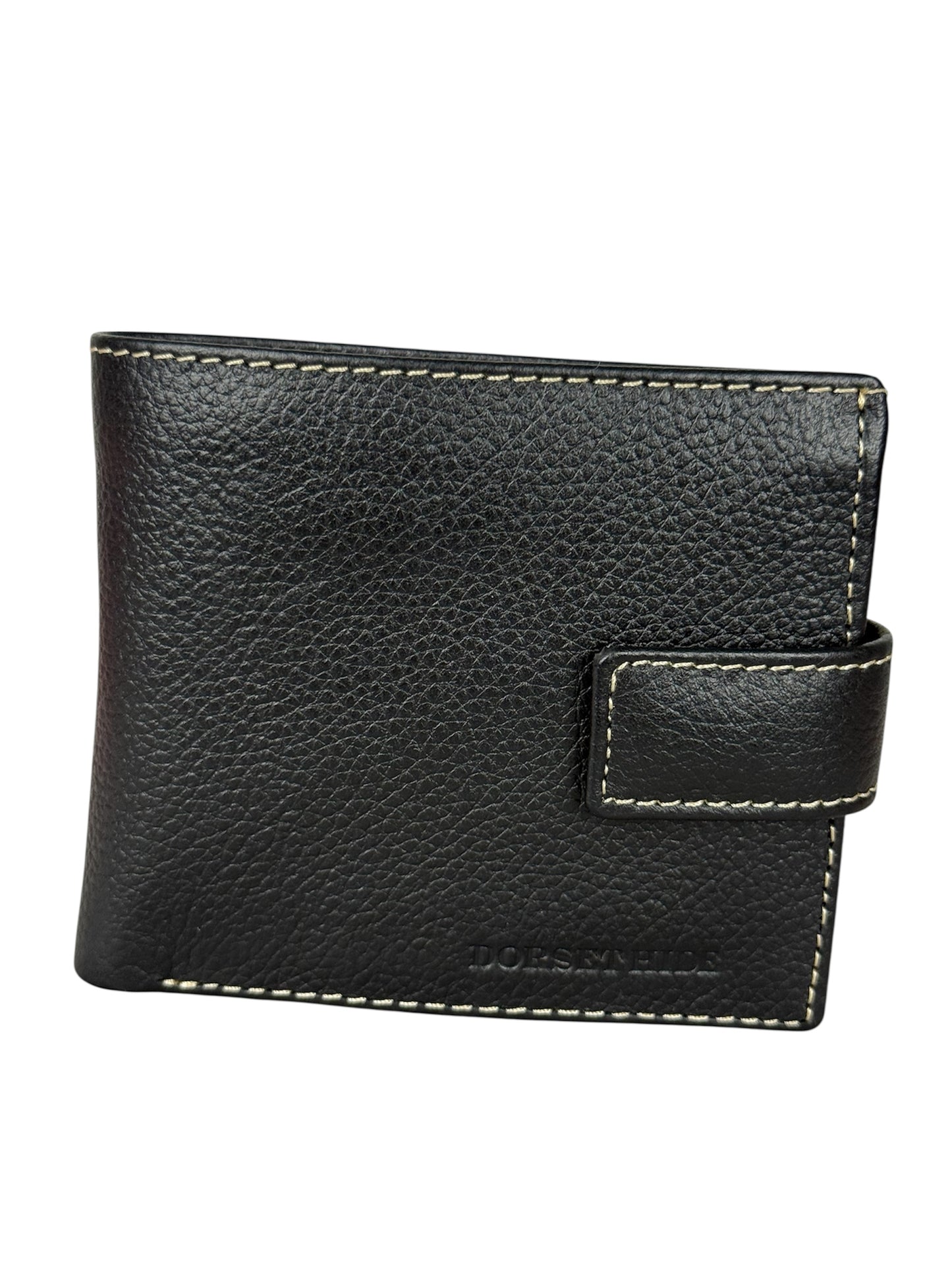 Premium Genuine Leather Tri-Fold Wallet