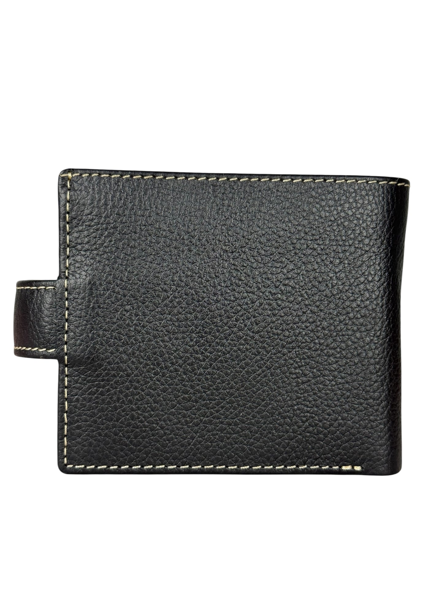 Premium Genuine Leather Tri-Fold Wallet