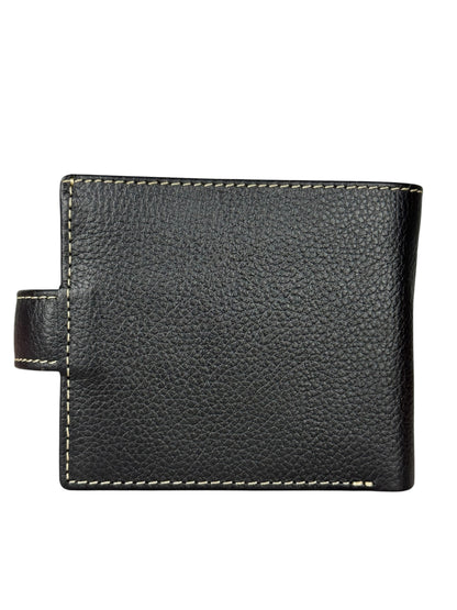 Premium Genuine Leather Tri-Fold Wallet