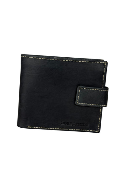 Premium Genuine Leather Tri-Fold Wallet