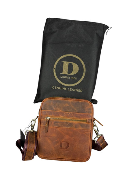 real genuine leather cross body bag