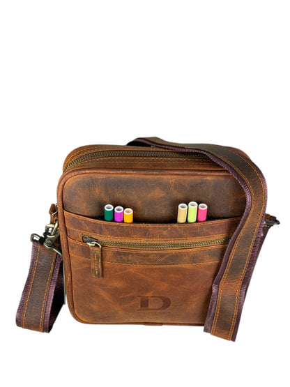 real genuine leather cross body bag