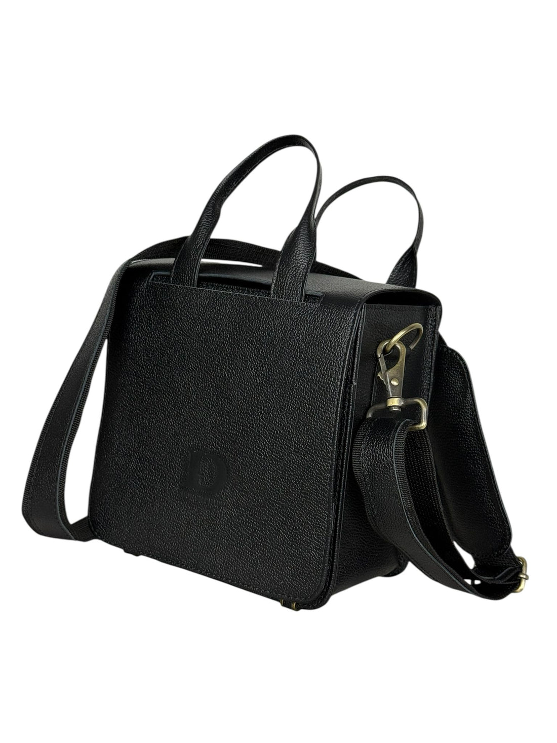 Premium Genuine Leather DJ 7 inch Record Bag holds around 60-70