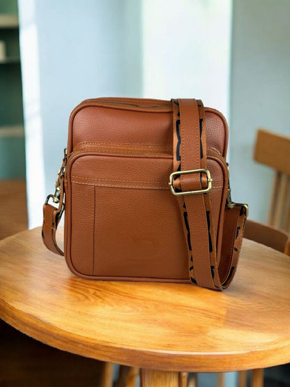 genuine leather cross body bag