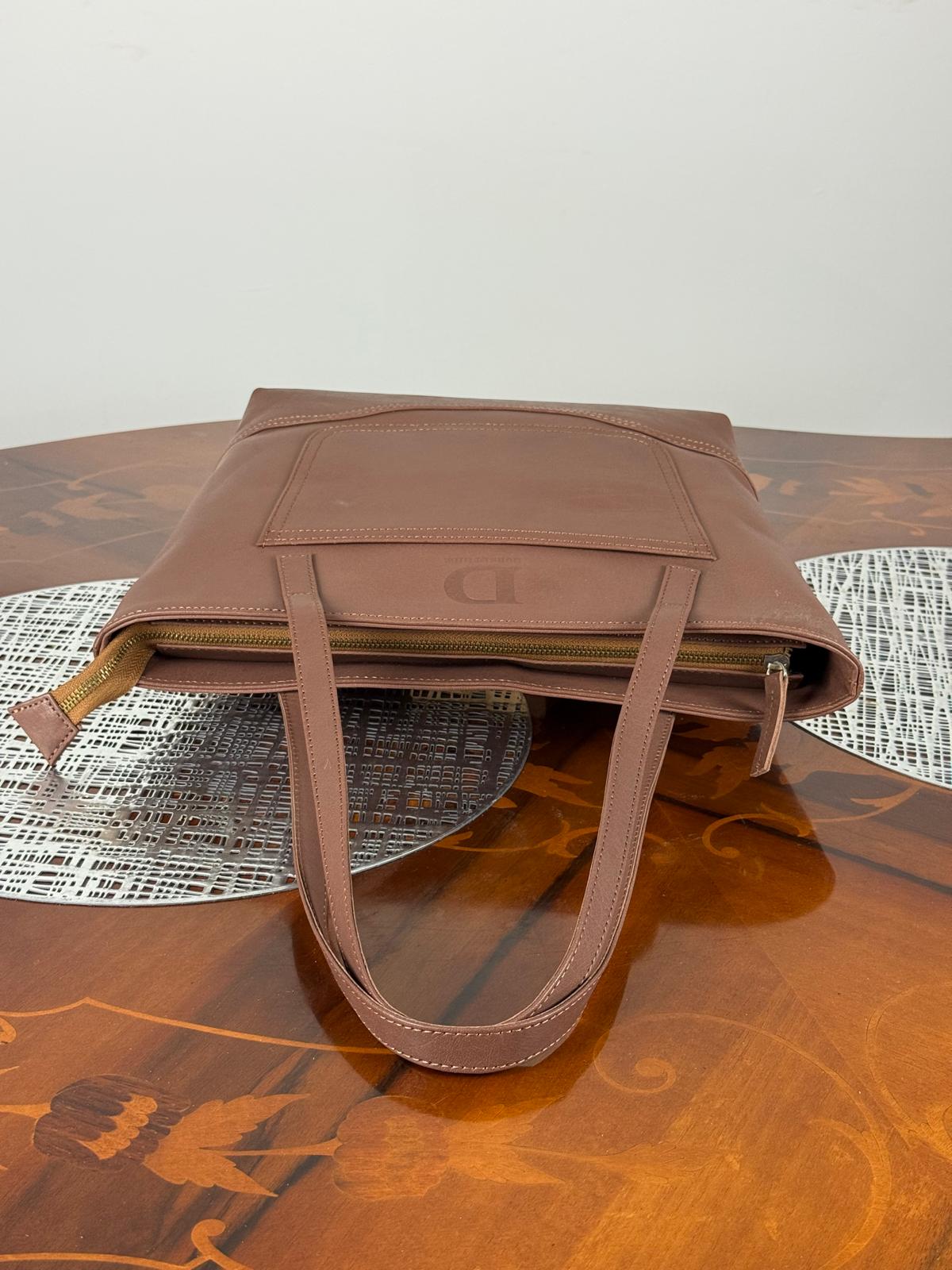Genuine Leather Light Weight Tote Bag