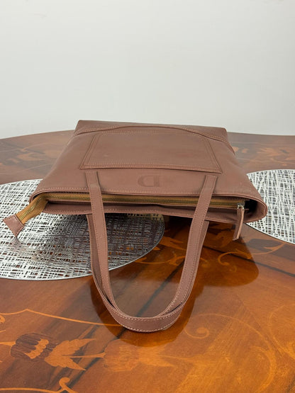 Genuine Leather Light Weight Tote Bag