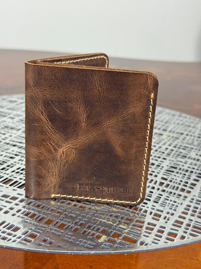 Genuine Leather Premium Wax Smart Wallet