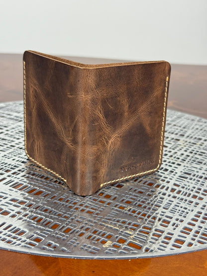 Genuine Leather Premium Wax Smart Wallet