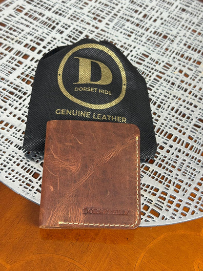 Genuine Leather Premium Wax Smart Wallet