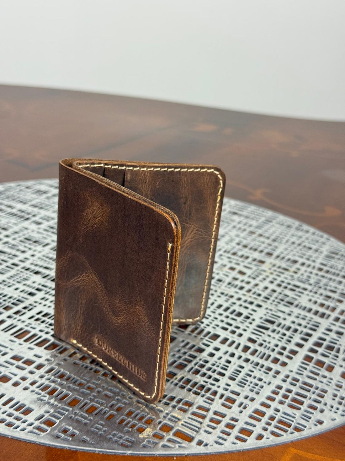 Genuine Leather Premium Wax Smart Wallet