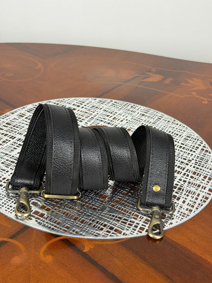 Genuine Leather Smart Replacement Strap for Handbag Crossbody Laptop Bag Purse