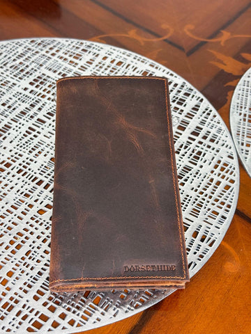 Genuine Leather RFID Mobile Holder Long Wallet iPhone Max Samsung Plus