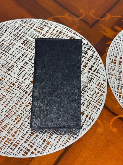 Genuine Leather RFID Mobile Holder Long Wallet iPhone Max Samsung Plus