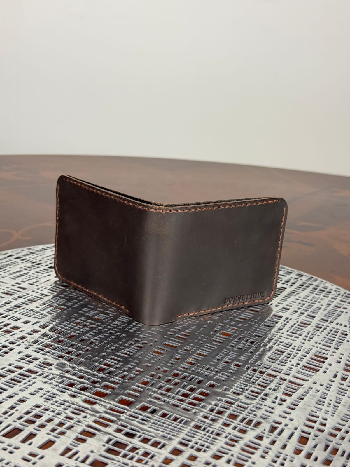 Genuine Leather Handmade RFID Wallet Slim Six Cards Wallet