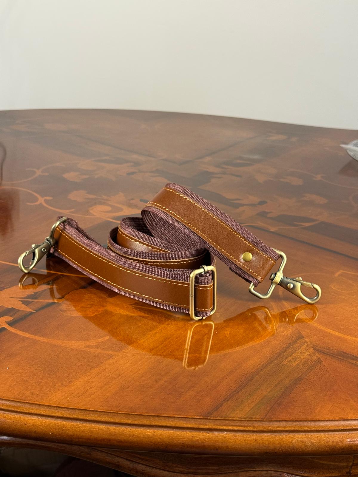 Genuine Leather Smart Replacement Strap for Handbag Crossbody Laptop Bag Purse