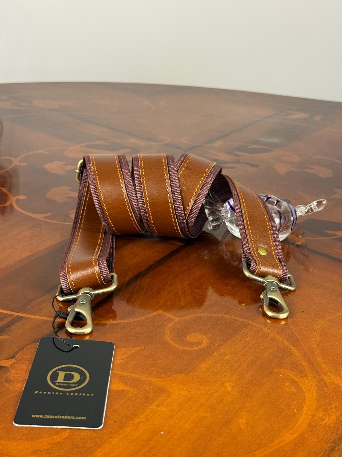 Genuine Leather Smart Replacement Strap for Handbag Crossbody Laptop Bag Purse