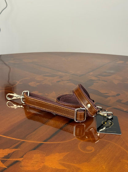 Genuine Leather Smart Replacement Strap for Handbag Crossbody Laptop Bag Purse