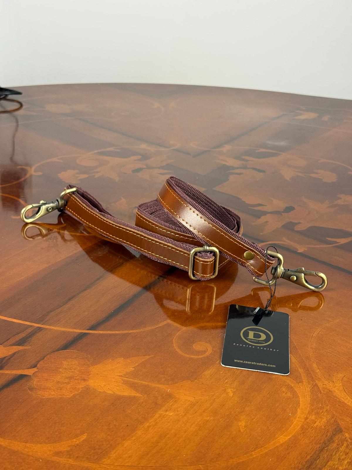 Genuine Leather Smart Replacement Strap for Handbag Crossbody Laptop Bag Purse