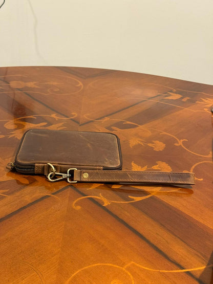 Genuine Leather Handcrafted Family Passport Holder Travel Wallet