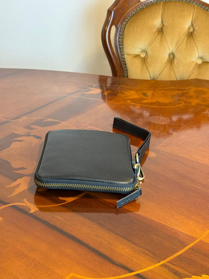 Genuine Leather Handcrafted Family Passport Holder Travel Wallet
