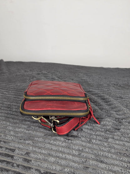 Genuine Leather Crossbody Bag, Women's Leather Crossbody Purse