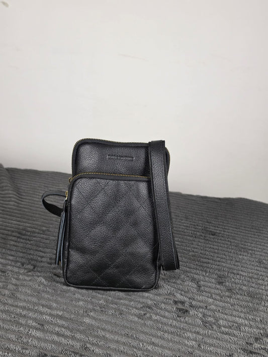 Genuine Leather Crossbody Bag, Women's Leather Crossbody Purse