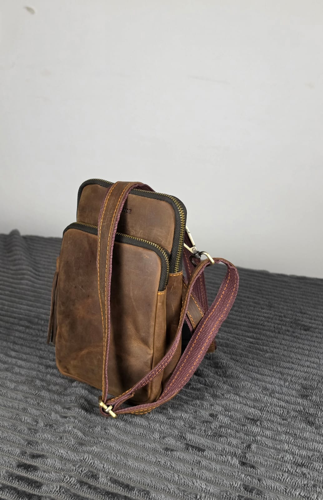 Genuine Leather Crossbody Bag, Women's Leather Crossbody Purse