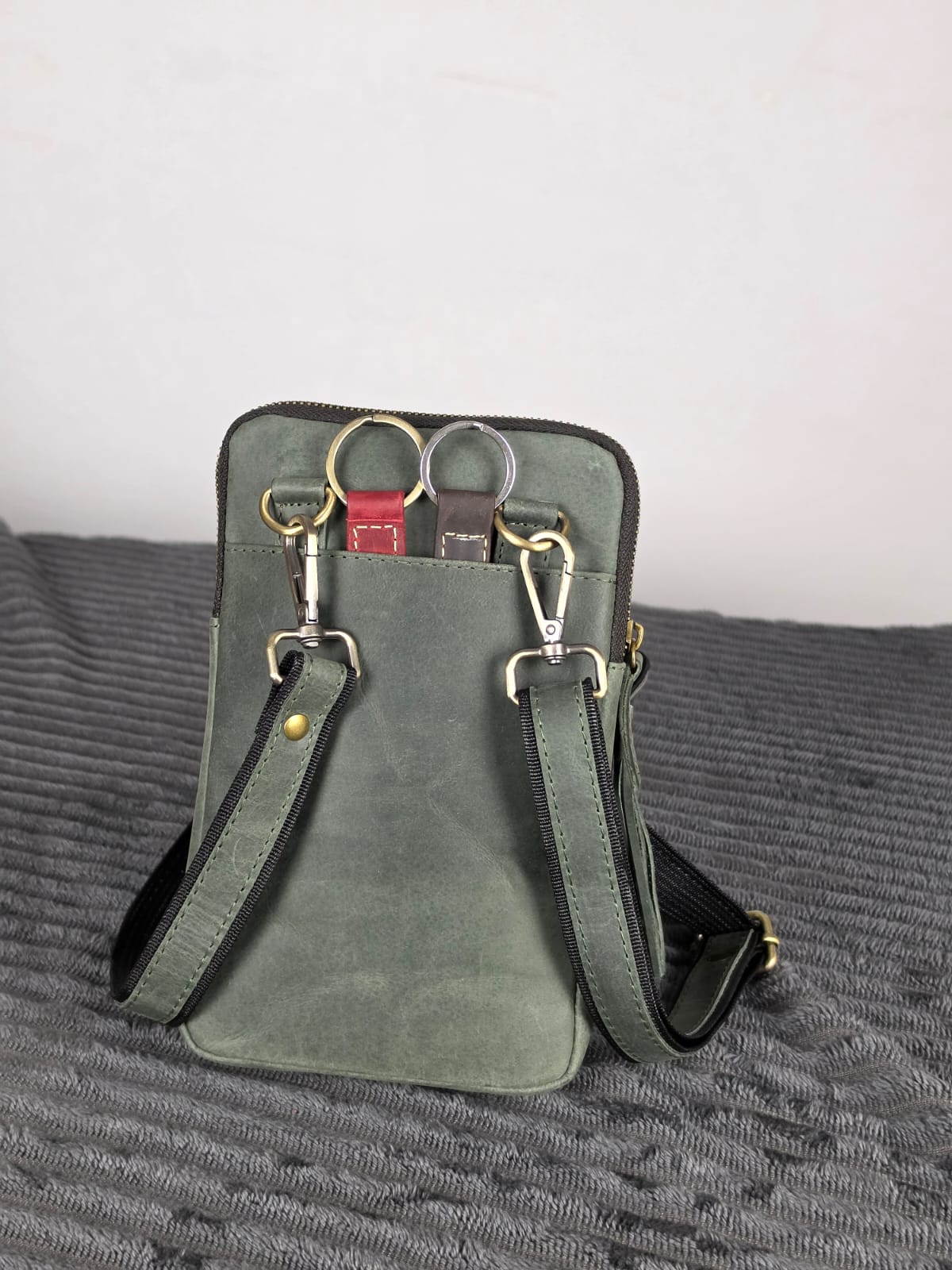 Genuine Leather Crossbody Bag, Women's Leather Crossbody Purse