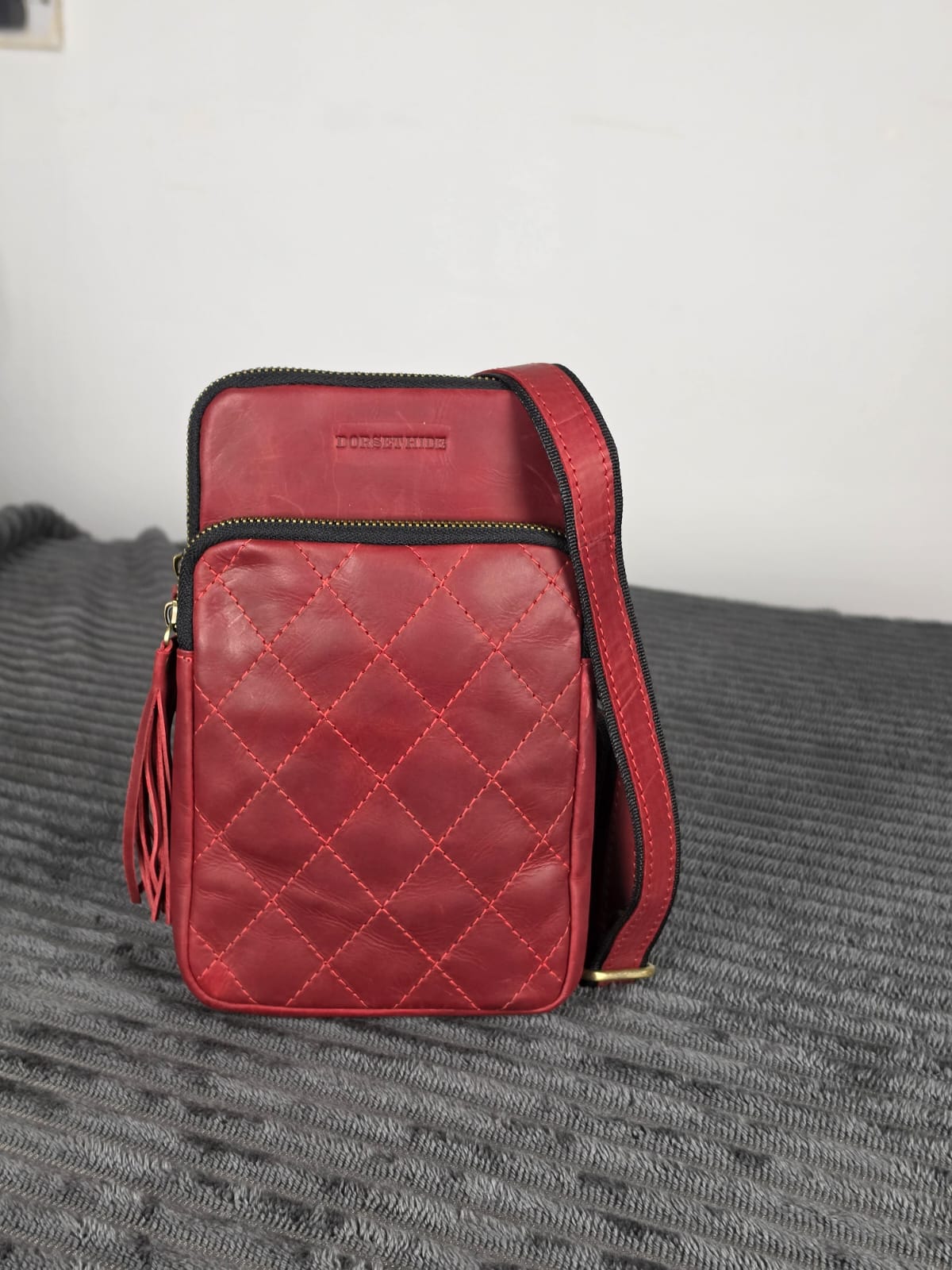 Genuine Leather Crossbody Bag, Women's Leather Crossbody Purse
