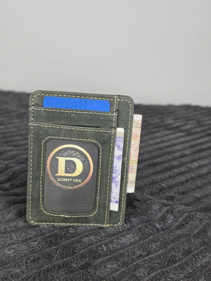 Genuine Leather RFID-Protected Smart Card Holder