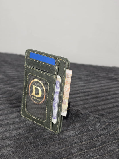Genuine Leather RFID-Protected Smart Card Holder