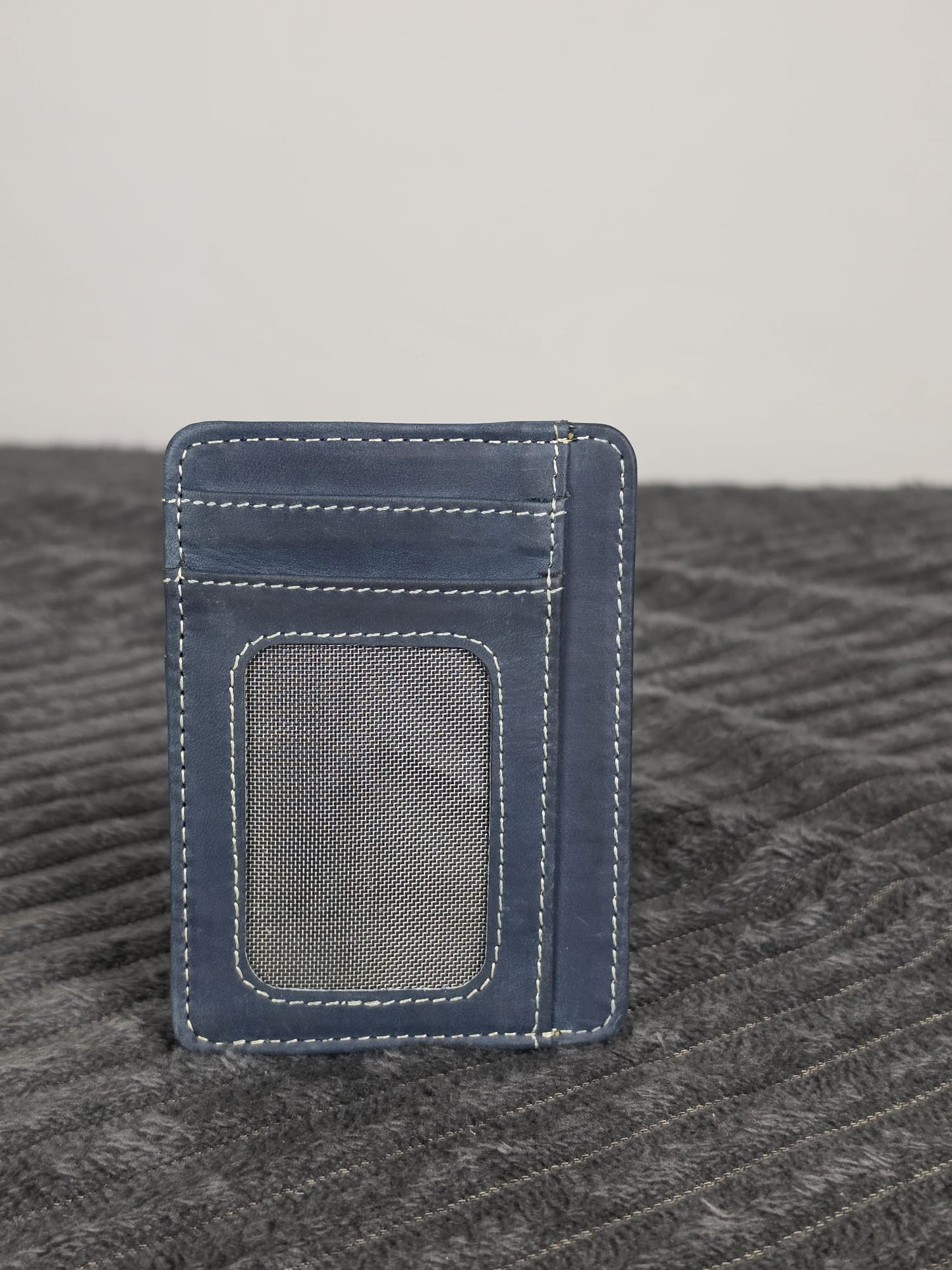 Genuine Leather RFID-Protected Smart Card Holder