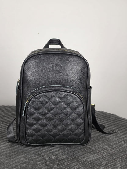 Genuine Waxed Leather Backpack | Premium Leather Laptop Backpack | Vintage Travel Rucksack