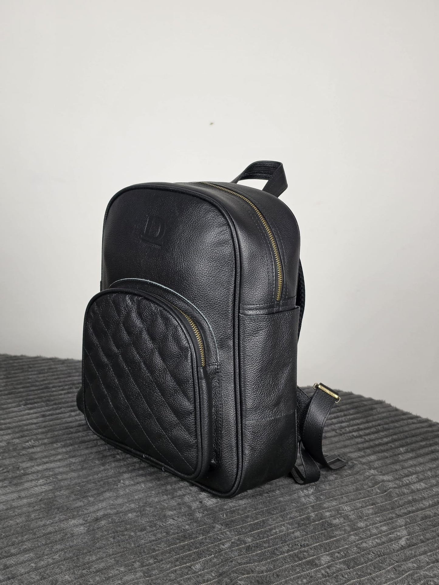 Genuine Waxed Leather Backpack | Premium Leather Laptop Backpack | Vintage Travel Rucksack