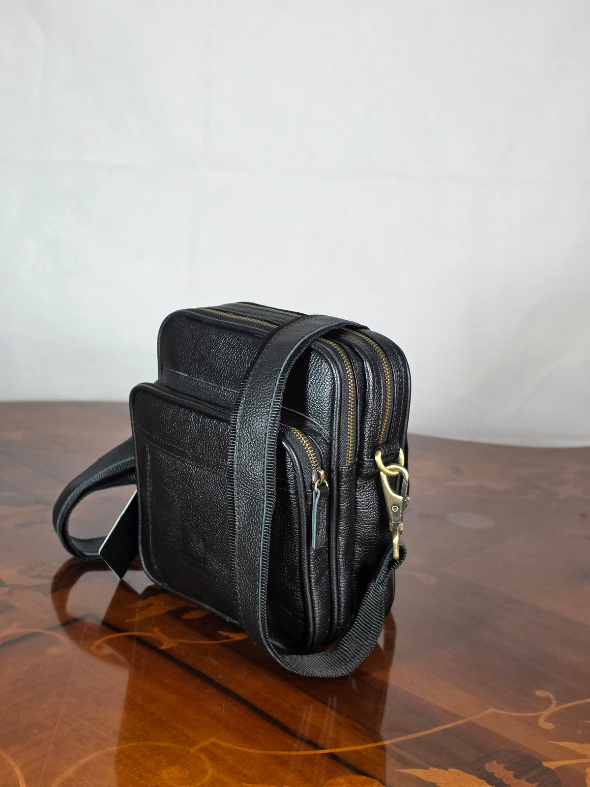 genuine leather cross body bag