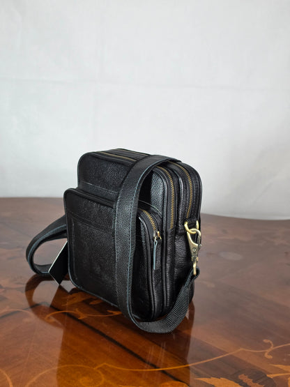 genuine leather cross body bag