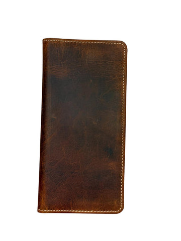 Premium Leather RFID Long Wallet – Your All-in-One Organizer